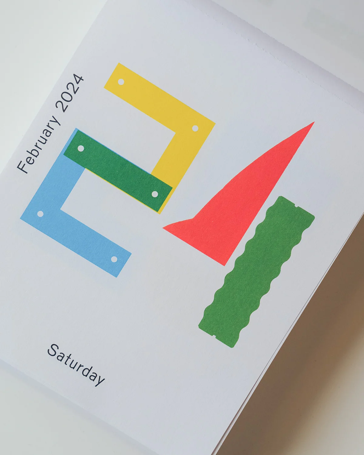 2024 Tear-off Daily Calendar by Karel Martens | This Corner | Hair Salon  and Design Shop in Philadelphia | This Corner - Hair Salon and Design Shop  in Philadelphia